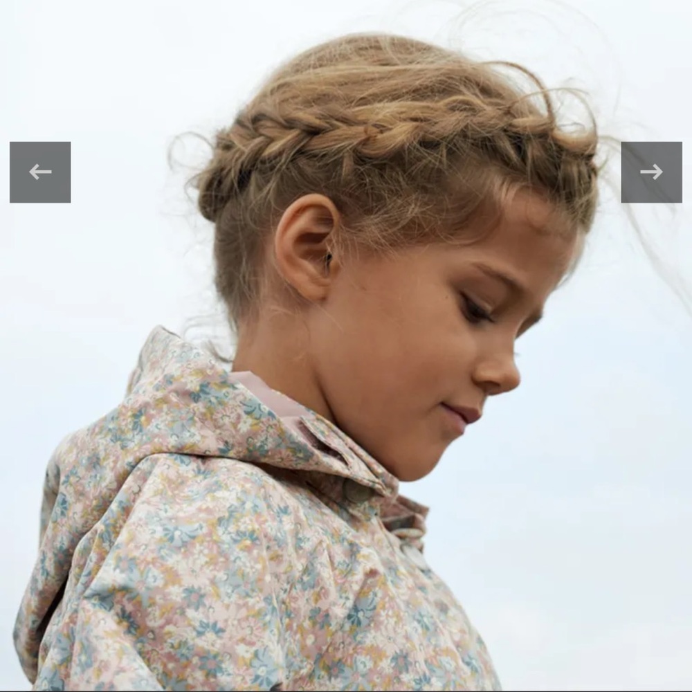 Jacket Elma - multi flowers size 2Y - Picture 2 of 7